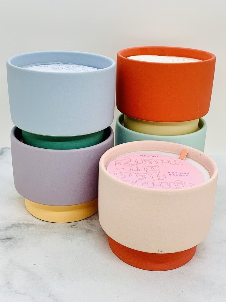 Color Block Paddywax 16 oz. Candles: