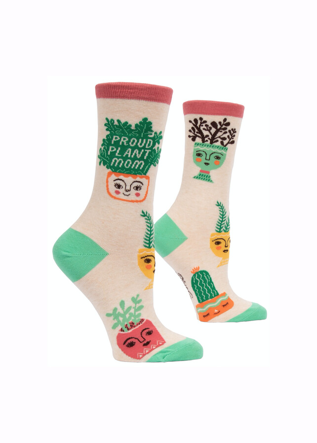 Proud Plant Mom Women’s Crew Socks