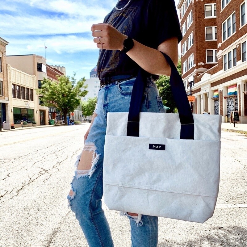 Archivist Tote Made From The Roof Of The RCA Dome