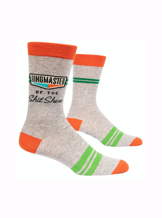 Ringmaster of the Shitshow Men’s Socks