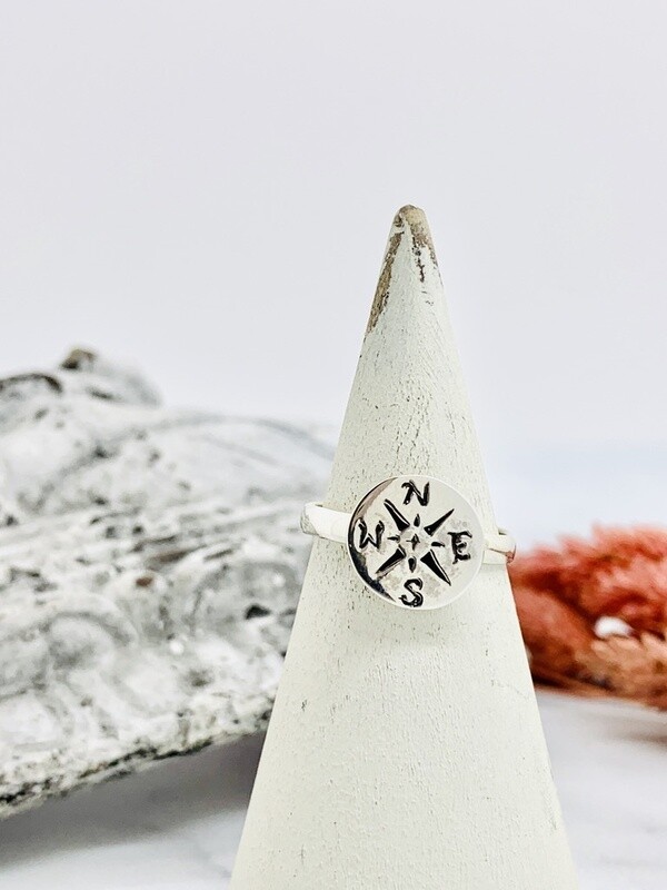 Silver Journey (Compass) Ring