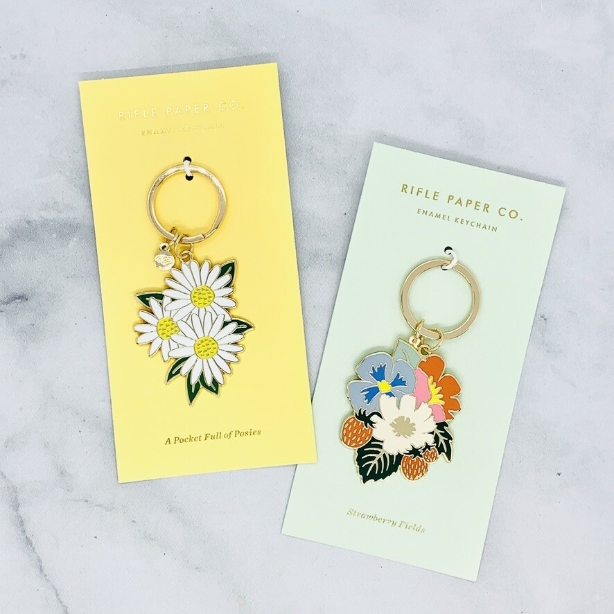 Rifle Paper Keychain: