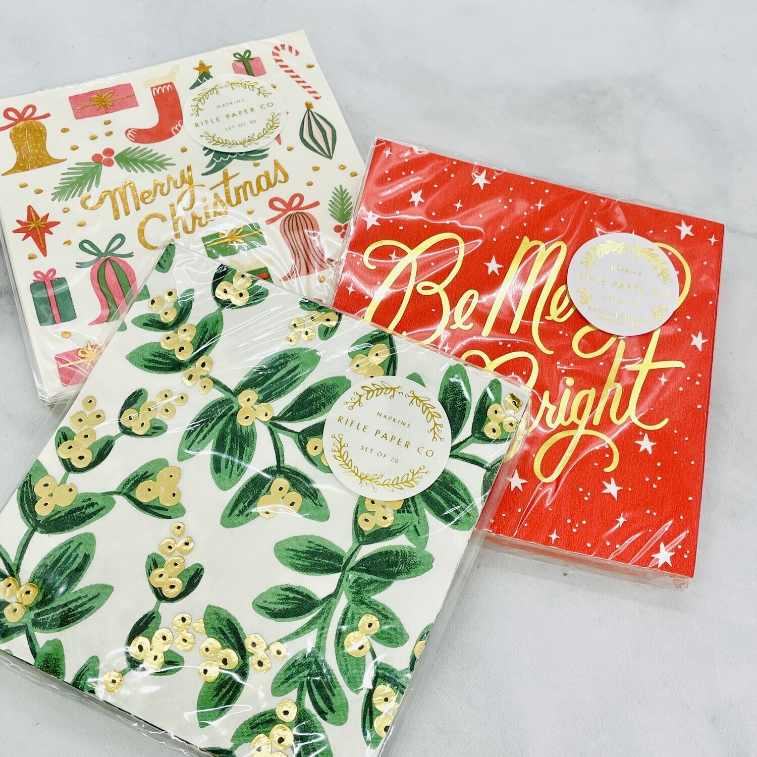 Rifle Paper Holiday Napkins