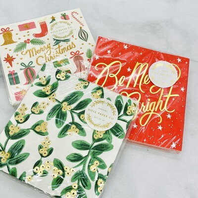 Rifle Paper Holiday Napkins