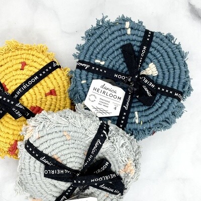 Macrame Coasters Set of 4