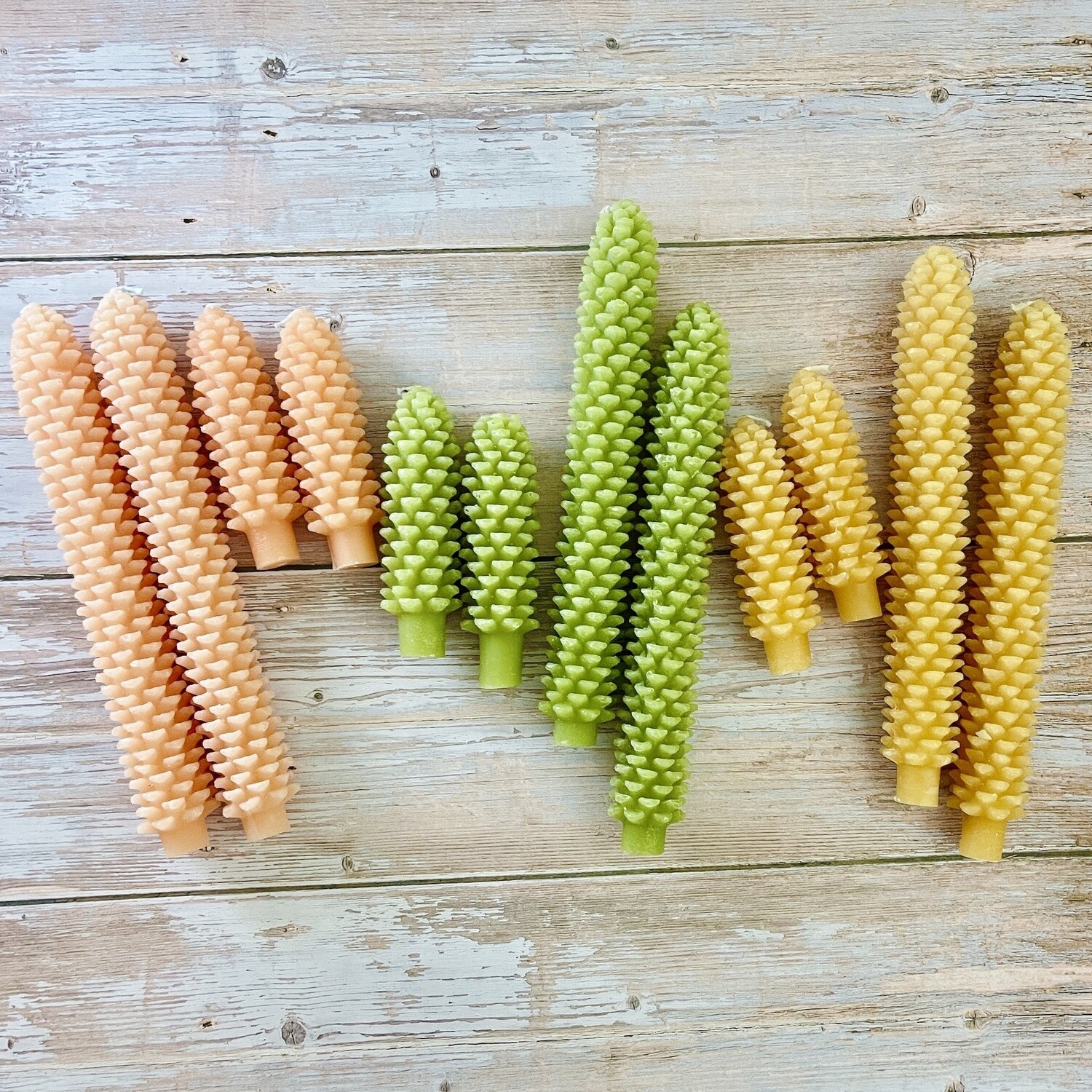 Pinecone Candles