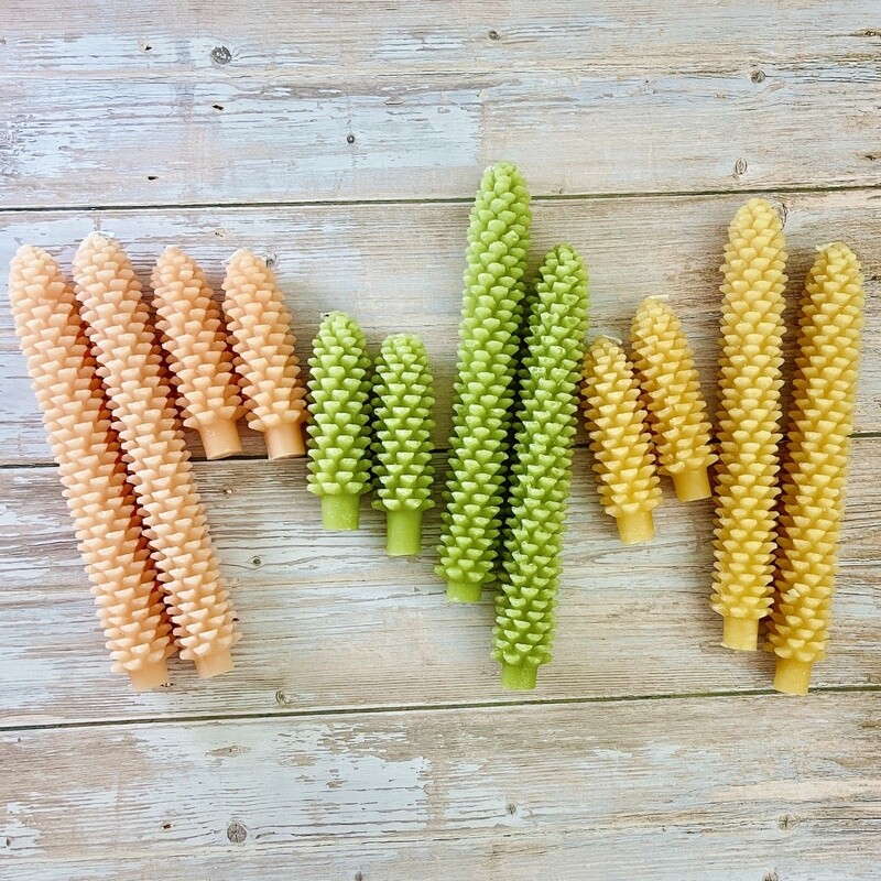 Pinecone Candles