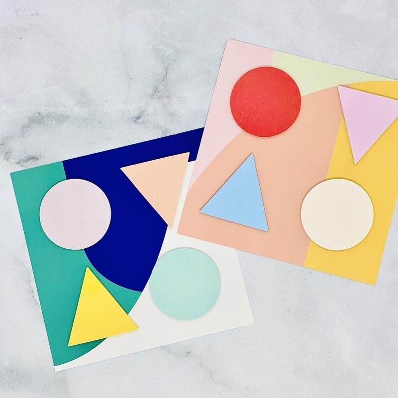 Poketo Geometric Sticky Notes