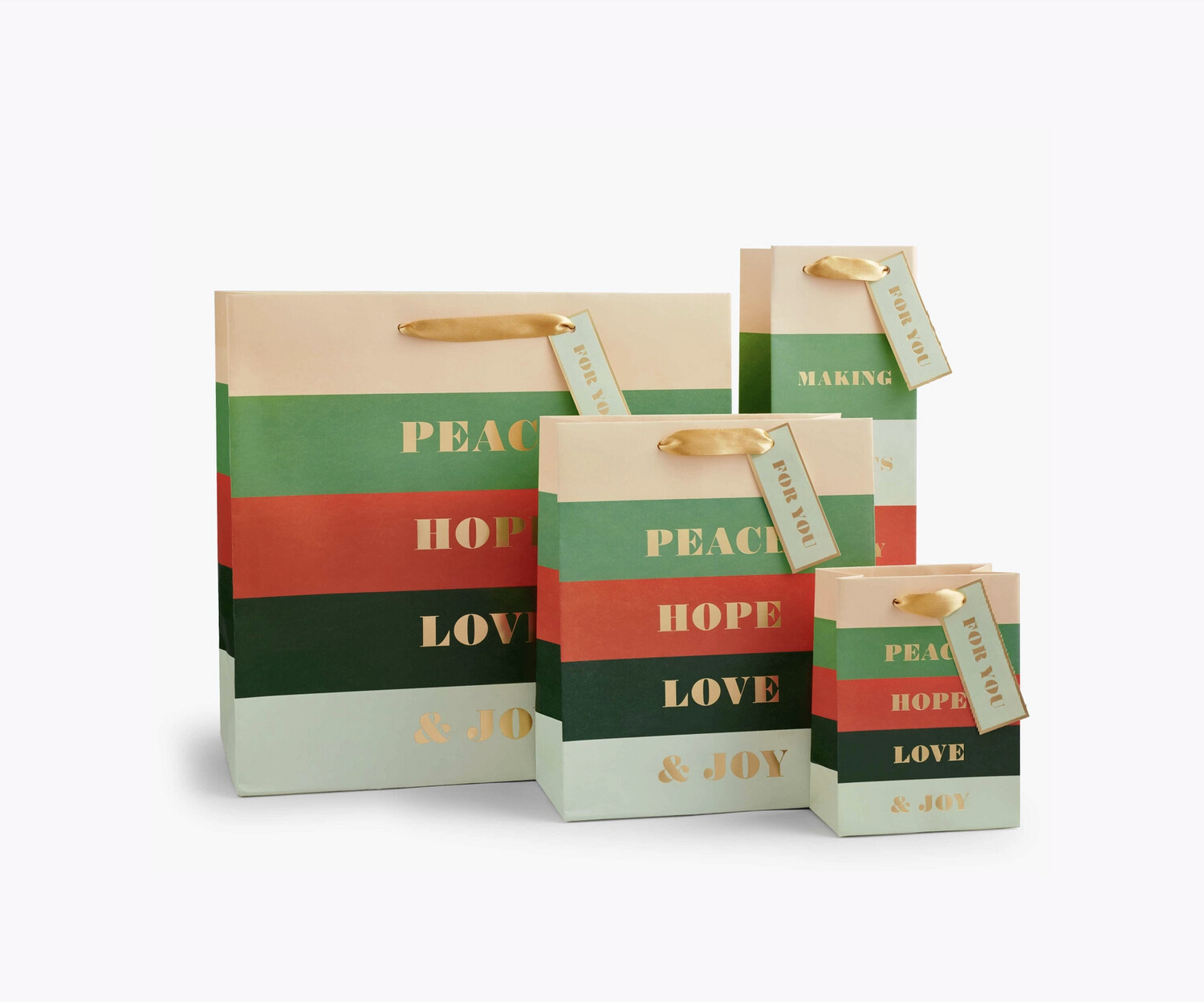 Peace &amp; Joy Holiday Gift Bag
