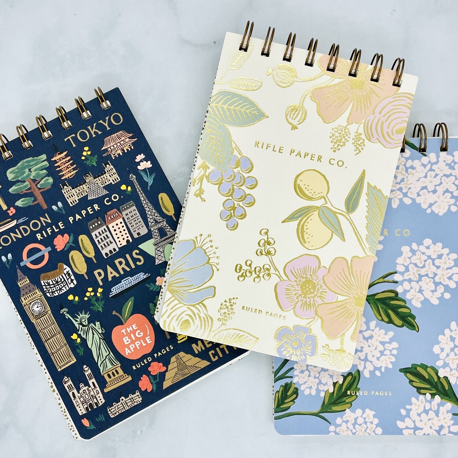 Rifle Paper Top Spiral Notebook