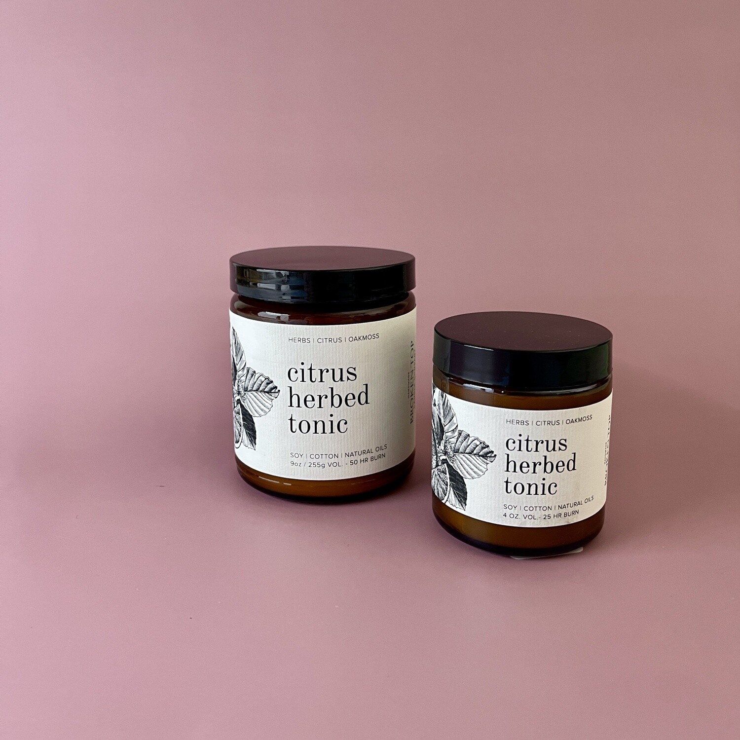 Citrus Herbed Tonic Soy Candle