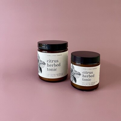 Citrus Herbed Tonic Soy Candle