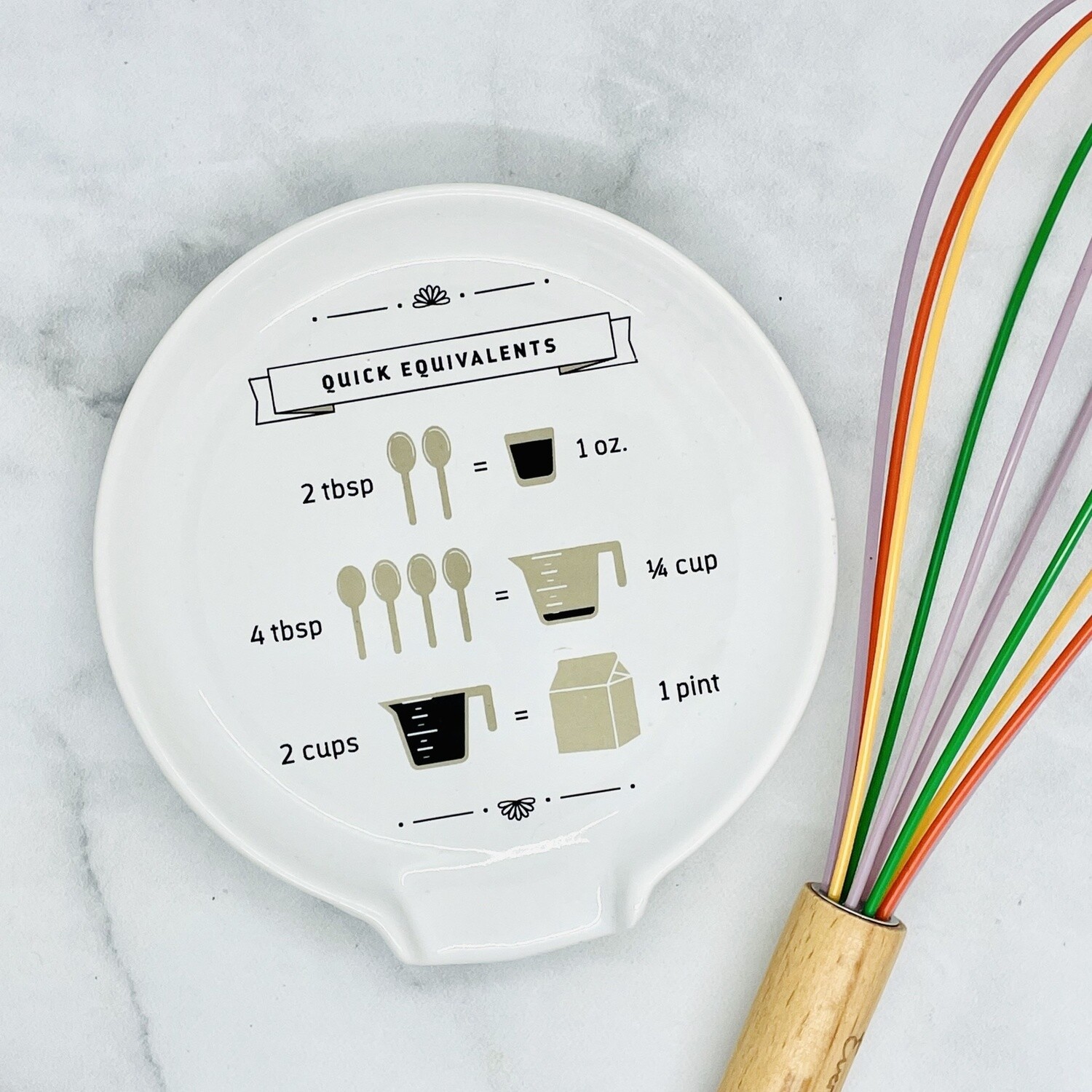 Kitchen Conversions Print Spoon Rest
