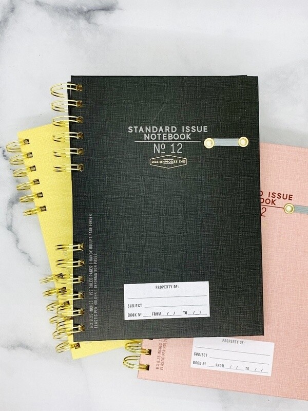 Standard Issue No. 12 Notebook: