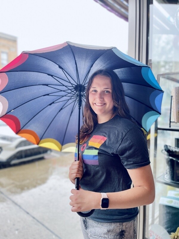Rainbow Indy Flag Tee
