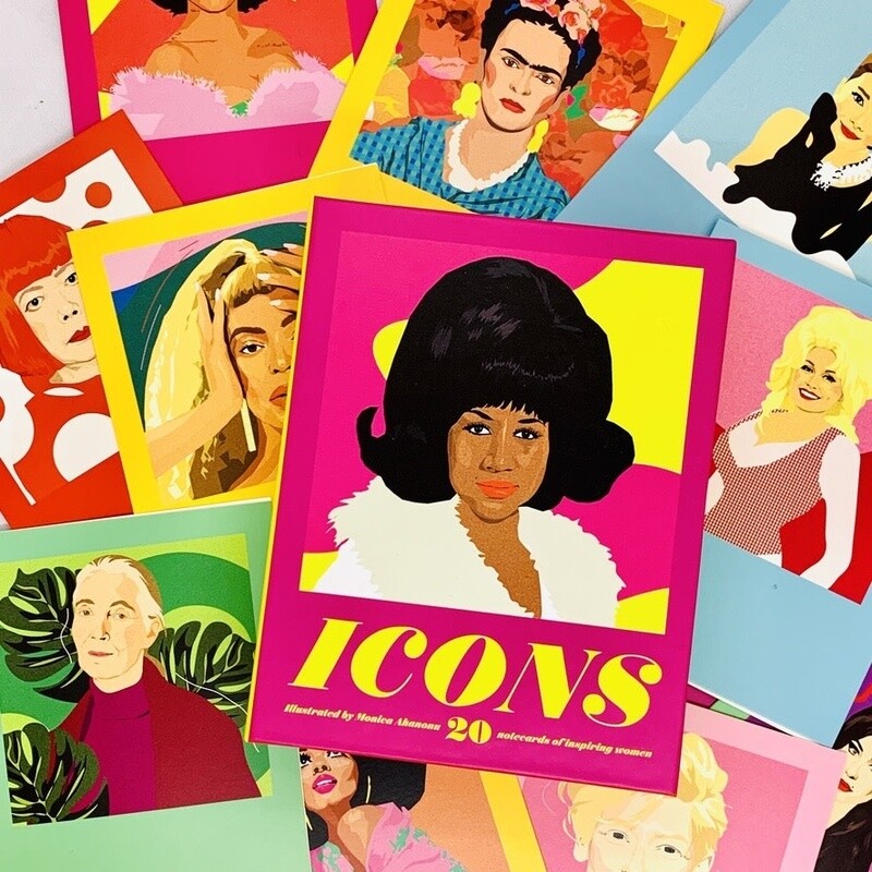 ICONS Notecards 20 Notecards of Inspiring Women