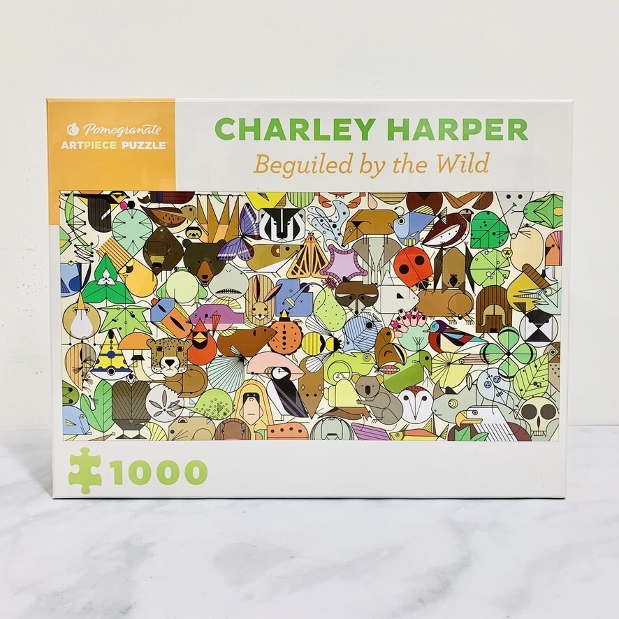 Charley Harper Beguiled by the Wild 1000-pc Puzzle