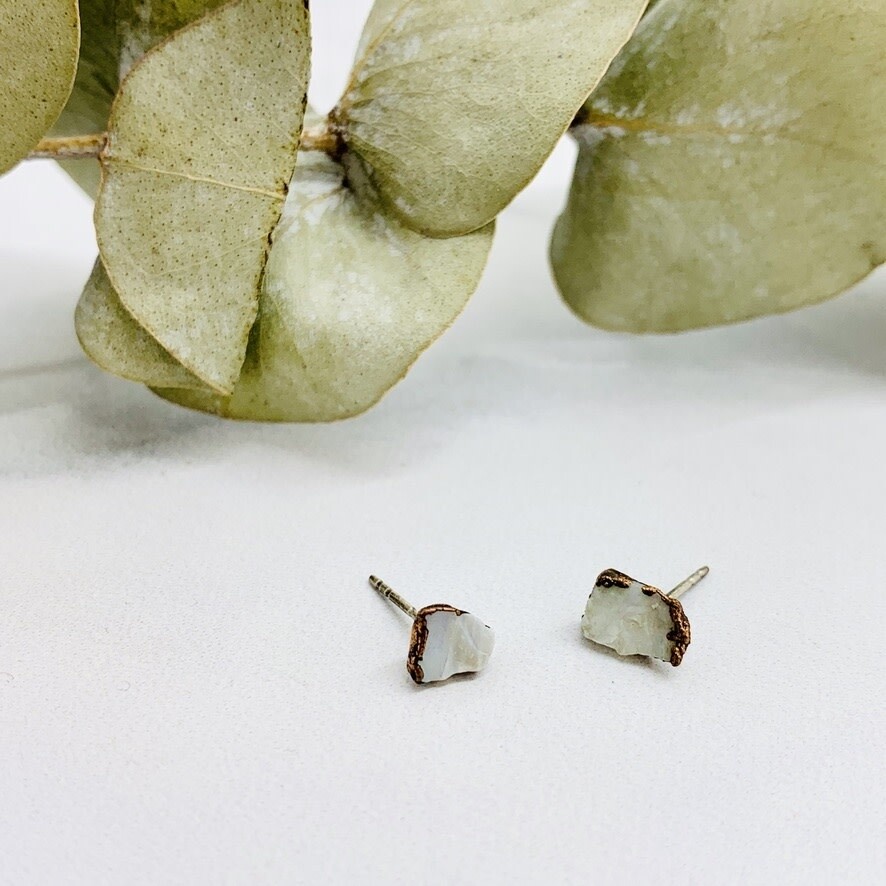 Opal Stud Earrings