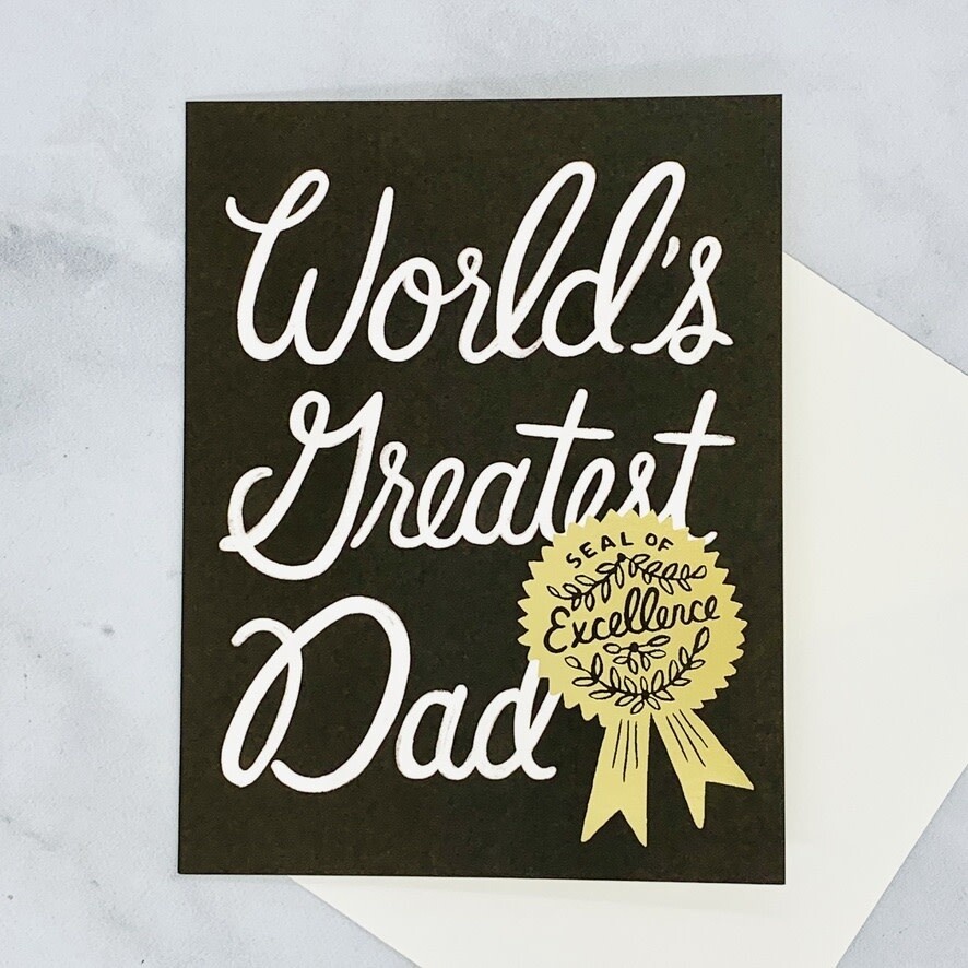 World’s Greatest Dad Card