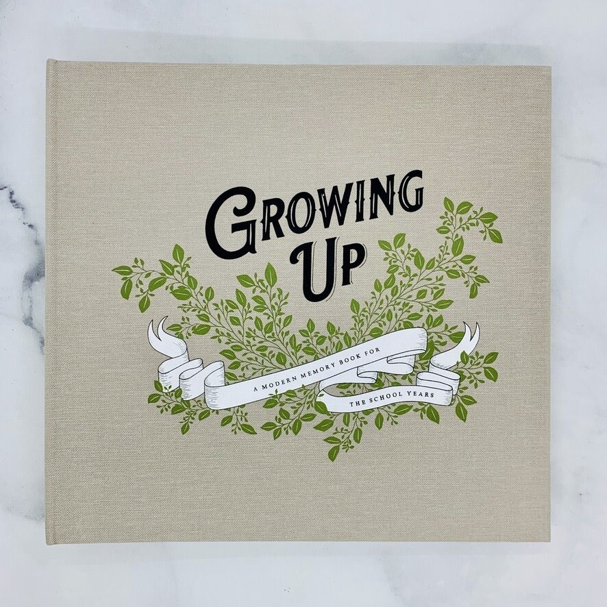 Growing Up: A Modern Memory Book for the School Years