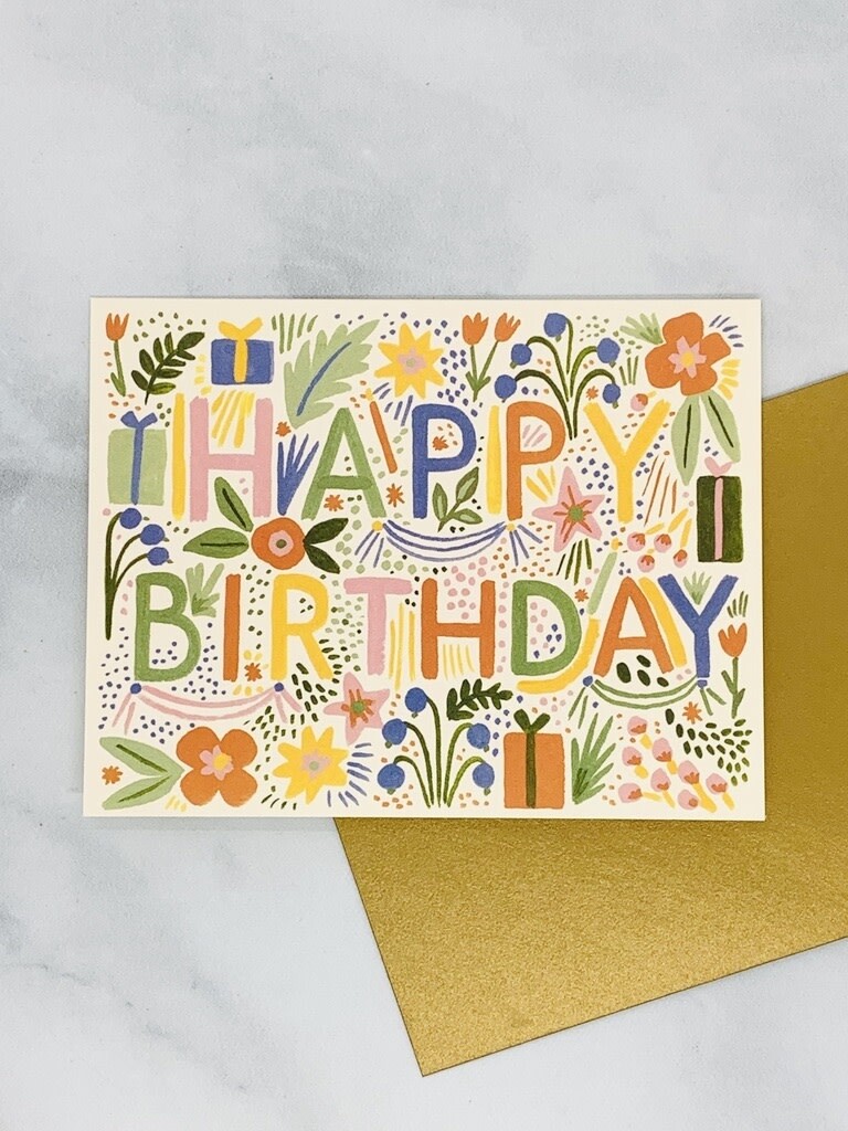 Fiesta Birthday Card