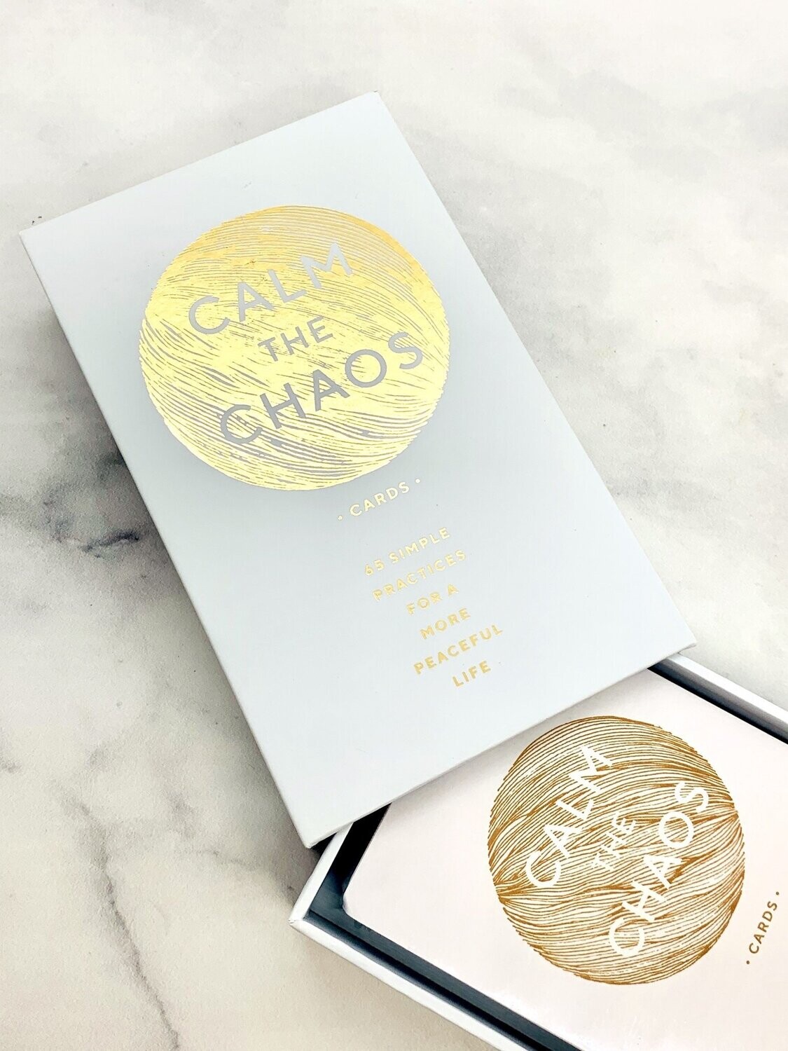 Calm the Chaos Cards: 65 Simple Practices for a More Peaceful Life