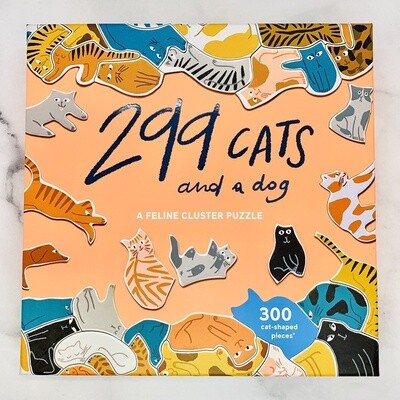 299 Cats (and a Dog): A Feline Cluster Puzzle