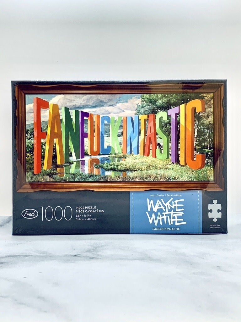 Wayne White Fanfuckintastic 1000 Piece Puzzle