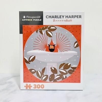300-pc Charley Harper B-r-r-r-rdbath Puzzle