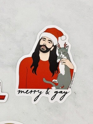 JVN Merry and Gay Sticker
