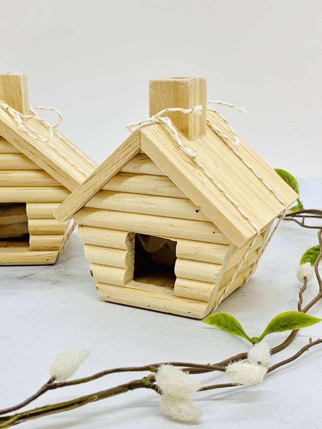 Log Cabin Incense Burner