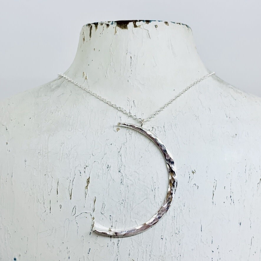 Large Silver Celeste Necklace