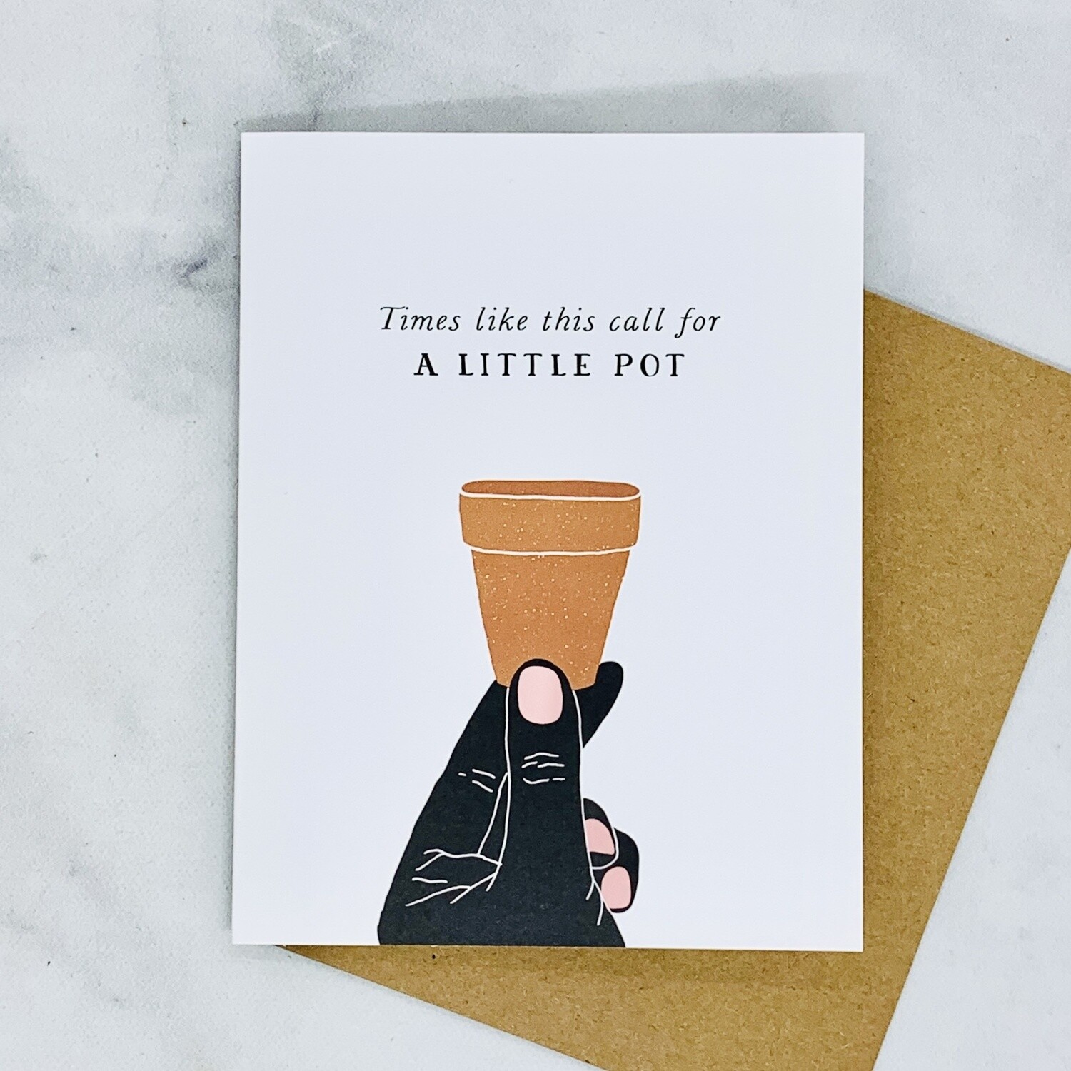 A Little Pot Card