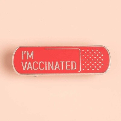 I&#39;m Vaccinated Pin