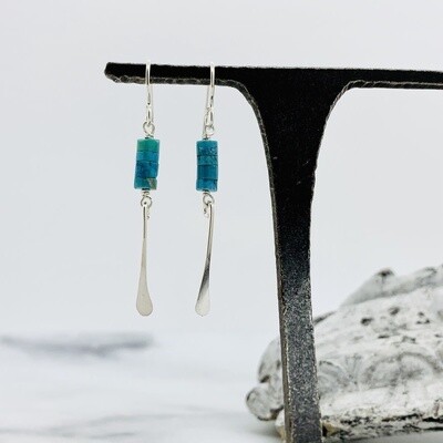 Talulah Silver and Turquoise Earrings