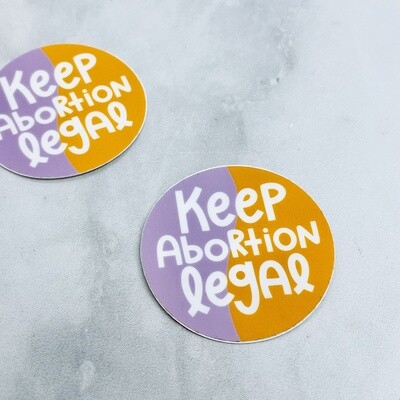 Keep Abortion Legal Sticker