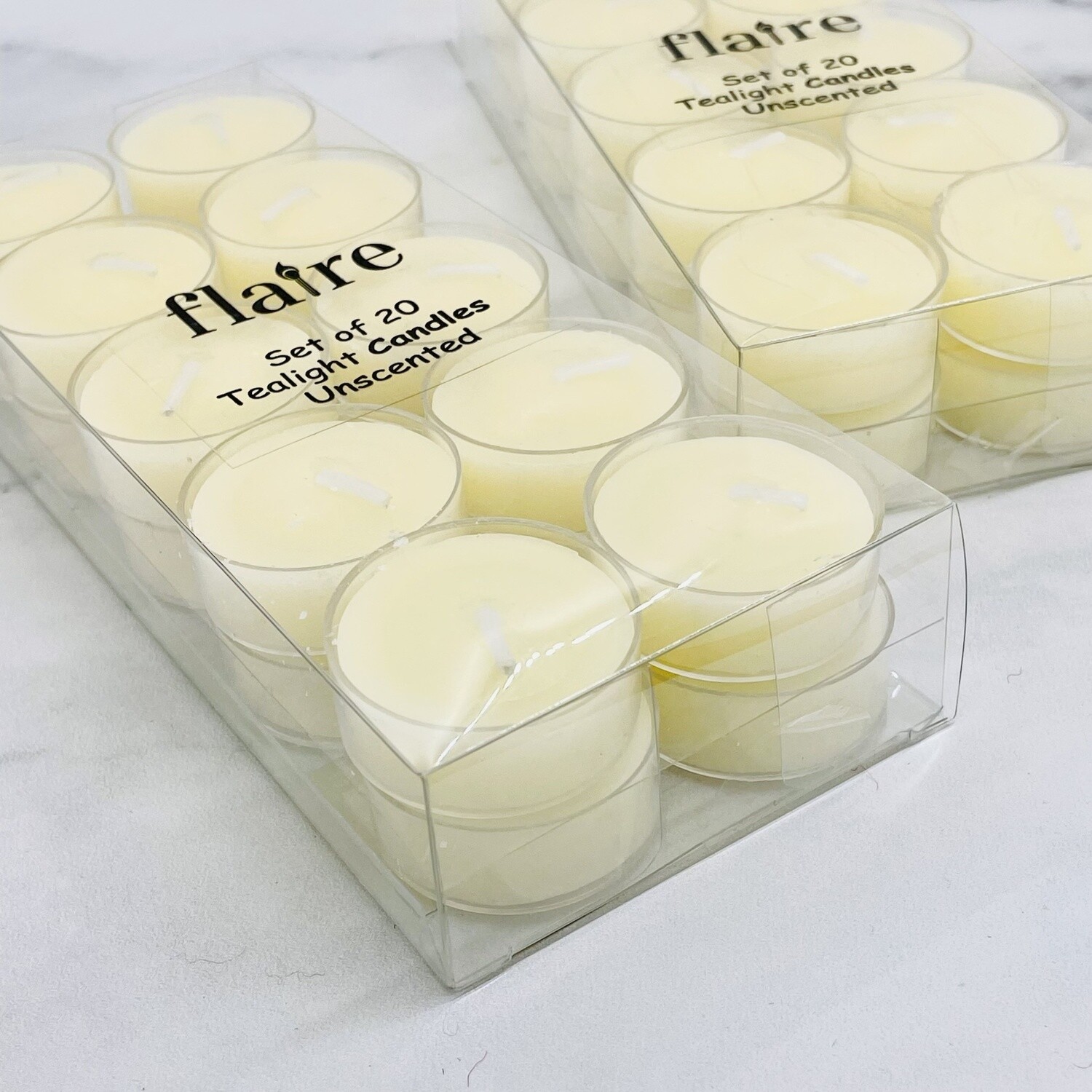 Unscented Tealights Set of 20