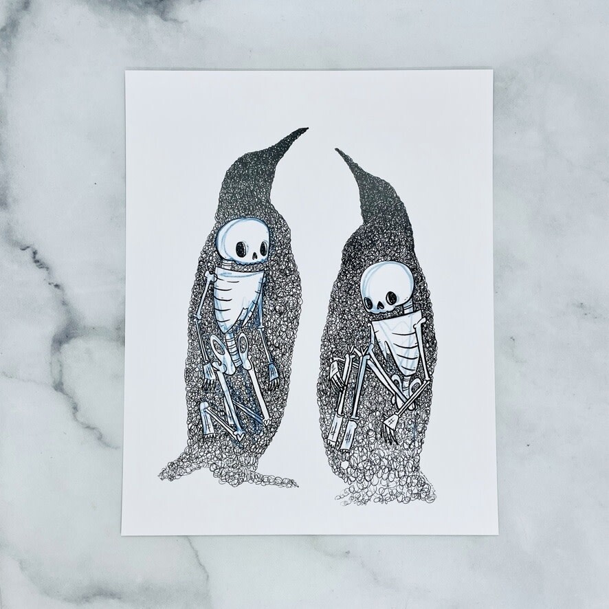 Penguin Animus 8&quot; x 10&quot; Print