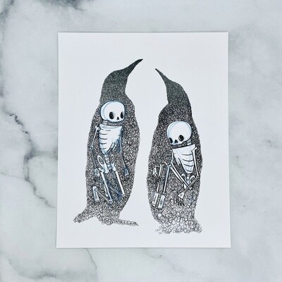 Penguin Animus 8" x 10" Print