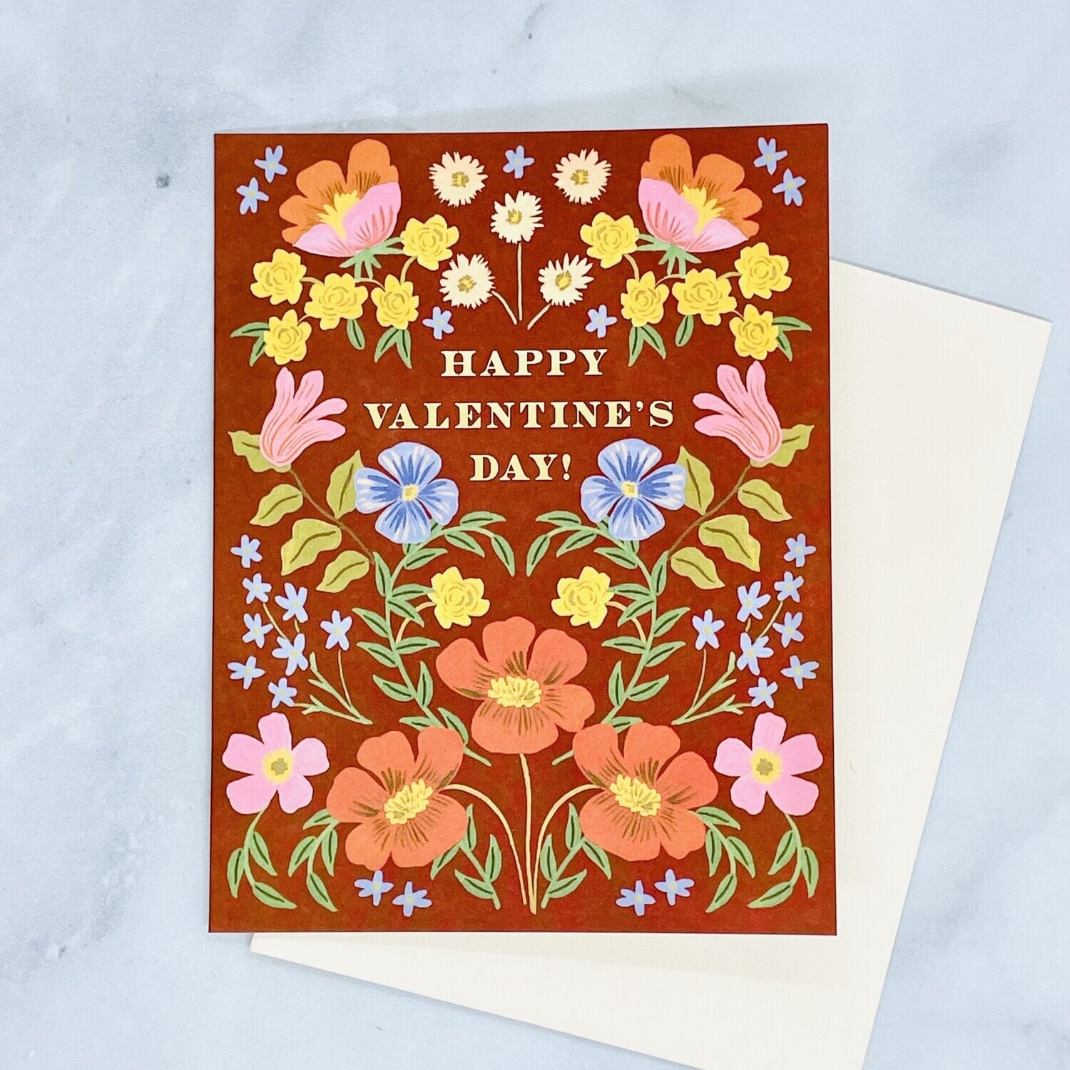 Strawberry Fields Valentine Card