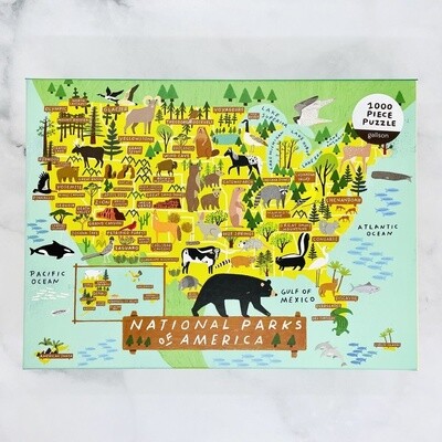 National Parks of America 1000pc Puzzle