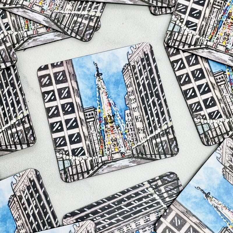 Holiday Monument Magnet