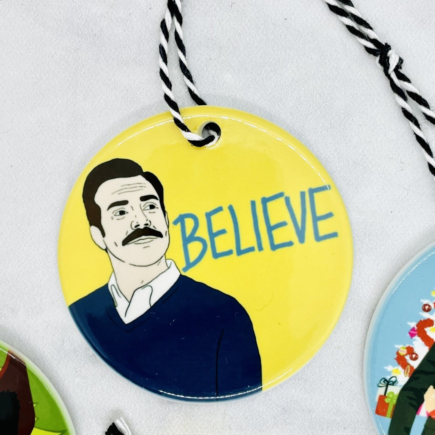Ted Lasso "Believe" Ornament