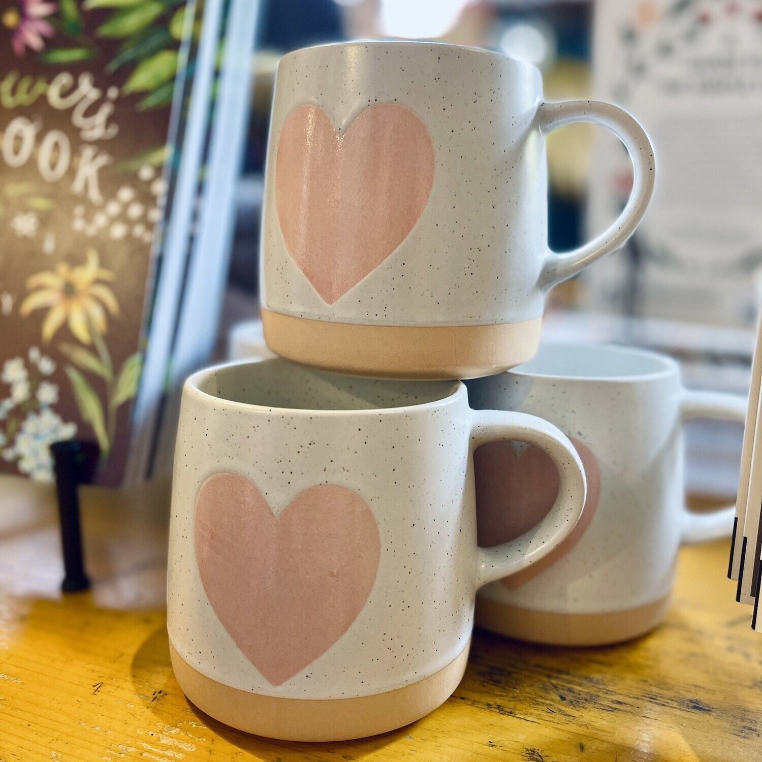 Heart Decal Mug 12oz