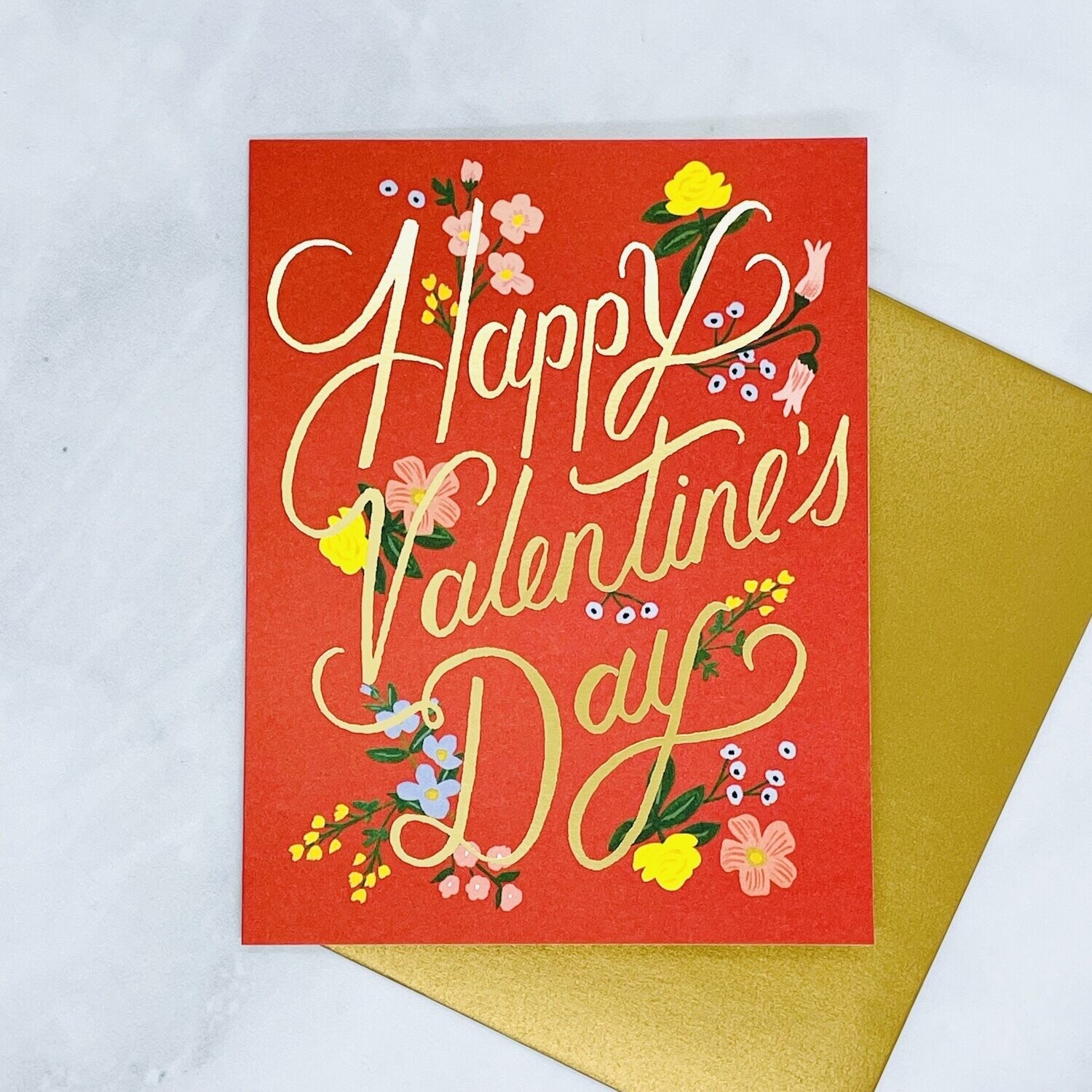 Rouge Valentine&#39;s Day Card
