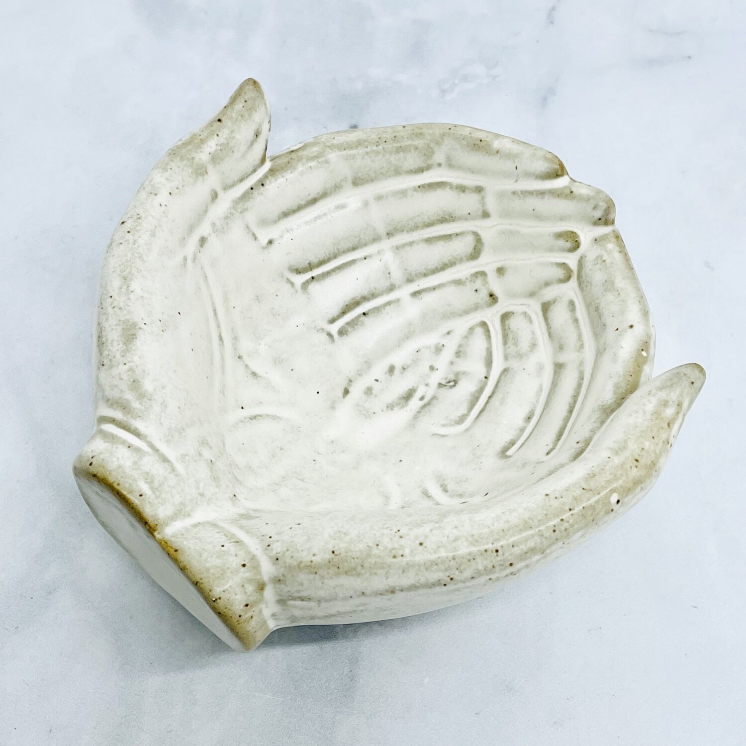Stoneware Hands Bowl