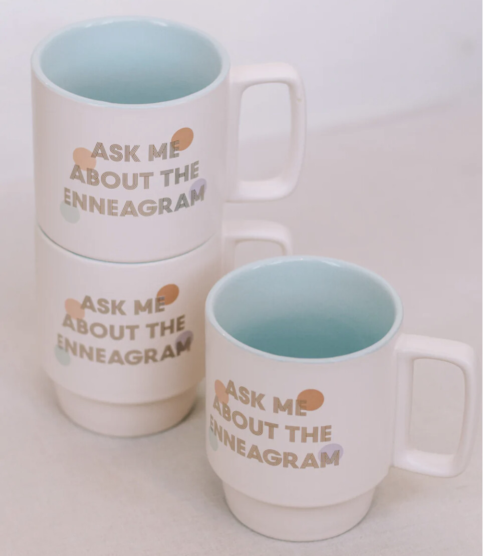 Ask Me About The Enneagram Mug