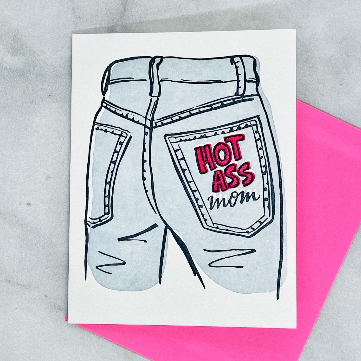 Mom Jeans Card