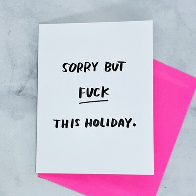 Fuck This Holiday Card