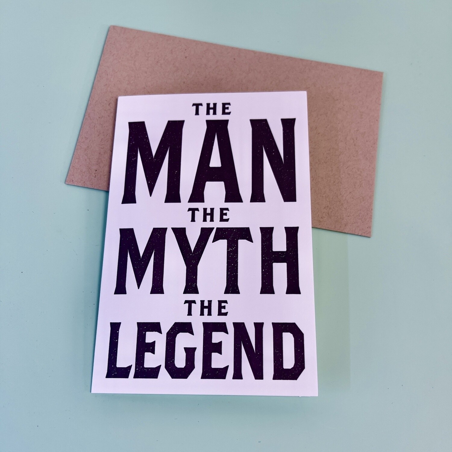 Man Myth Legend Father&#39;s Day Card